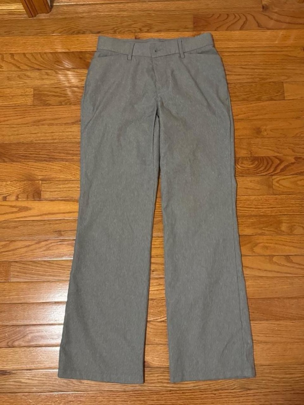 lee gray heathered trousers